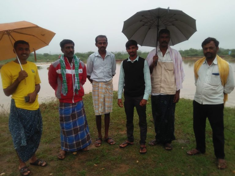 ಭಾರೀ ಮಳೆಯ ಹಿನ್ನೆಲೆಯಲ್ಲಿ ತುಂಬಿದ ಕೆರೆಗಳು: ರೈತರಲ್ಲಿ ಹರ್ಷ kere