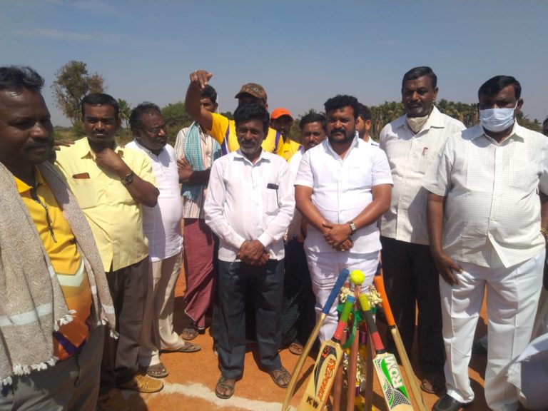 ಕ್ರೀಡೆ ಮನುಷ್ಯನ ನಡುವೆ ಉತ್ತಮ ಬಾಂಧವ್ಯ ಬೆಳೆಯಲು ಸಹಕಾರಿ: ನಾಗೇಂದ್ರ ಕುಮಾರ್ criket