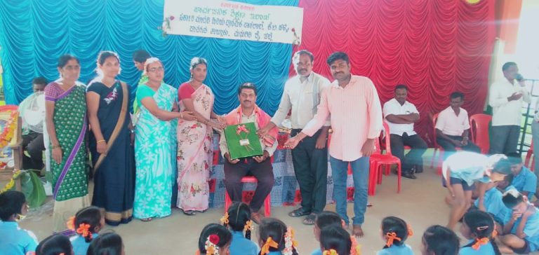 ಪಾವಗಡ: ಕೆ.ಟಿ.ಹಳ್ಳಿ ಕ್ಲಸ್ಟರ್ ಸಿ.ಆರ್. ಪಿ. ಬಸವರಾಜು ಅವರಿಗೆ ಬೀಳ್ಕೊಡುಗೆ bilkoduge