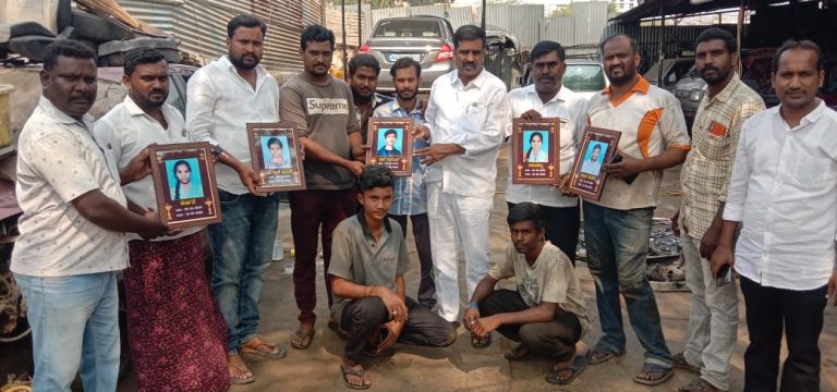 ಆರ್.ರಾಜೇಂದ್ರ ಅವರ ಹುಟ್ಟು ಹಬ್ಬ: ಪಳವಳ್ಳಿ ಕಟ್ಟೆ ಬಸ್ ದುರಂತದ ಸಂತ್ರಸ್ತರಿಗೆ ನೆರವು palavalli katte