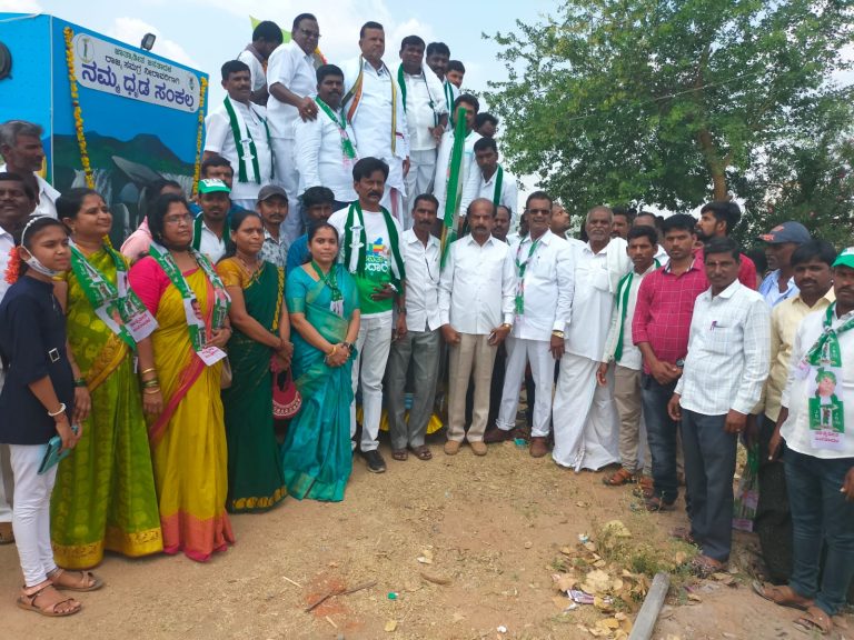 ಜೆಡಿಎಸ್ ಅಧಿಕಾರಕ್ಕೆ ಬಂದರೆ ಸಮಗ್ರ ಕುಡಿಯುವ ನೀರು ಯೋಜನೆ ಜಾರಿ: ಮಾಜಿ ಶಾಸಕ ಕೆ.ಎಮ್. ತಿಮ್ಮರಾಯಪ್ಪ jaladhare