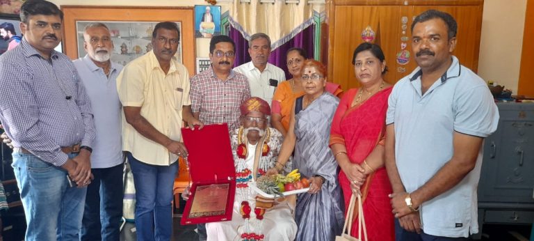 ಜಾನಪದ ಮುಕುಟ ಮಣಿ ಭಾಗವತ ನಂಜಪ್ಪ ಅವರಿಗೆ ಅಭಿನಂದನೆ ಕಾರ್ಯಕ್ರಮ nanjappa