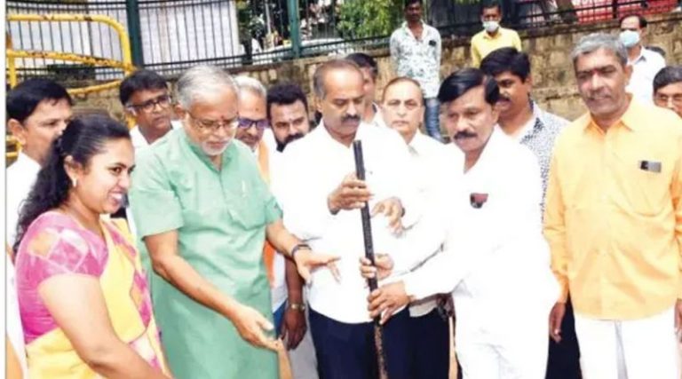 6 ಕೋಟಿ ವೆಚ್ಚದಲ್ಲಿ ರಾಜಾಜಿನಗರದ ರಾಮಮಂದಿರ ಆಟದ ಮೈದಾನ ನವೀಕರಣ suresh kumar