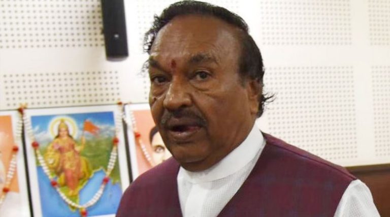 ಸಂತೋಷ್ ಆತ್ಮಹತ್ಯೆ ಪ್ರಕರಣದಲ್ಲಿ ಮಾಜಿ ಸಚಿವ ಈಶ್ವರಪ್ಪಗೆ ನೋಟಿಸ್.! eshwarappa