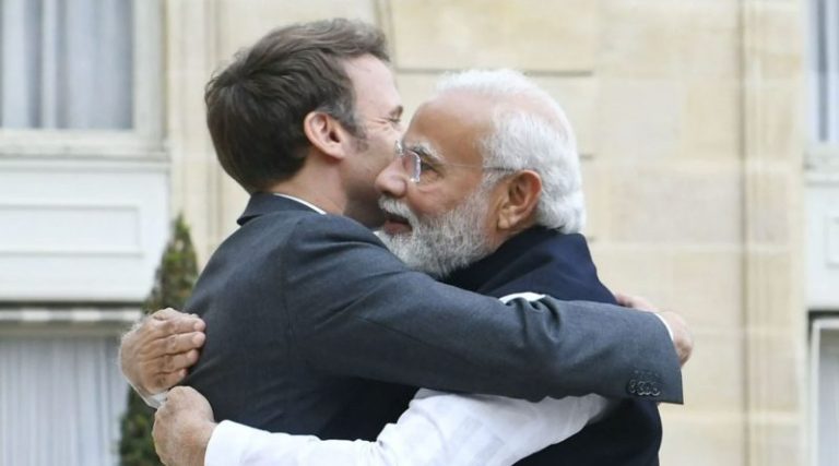 ಮ್ಯಾಕ್ರೋನ್-ಮೋದಿ ಮಹತ್ವದ ಮಾತುಕತೆ, ದ್ವಿಪಕ್ಷೀಯ ಸಂಬಂಧ ಮುಂದುವರಿಕೆಗೆ ಬದ್ಧತೆ modi