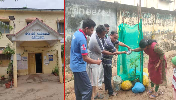 ನಮ್ಮ ತುಮಕೂರು ವರದಿಯಿಂದ ಎಚ್ಚೆತ್ತುಕೊಂಡ ಹಿರಿಯೂರು ನಗರ ಸಭೆ: ಸ್ವಚ್ಛತೆಗೆ ಚಾಲನೆ hiriyuru