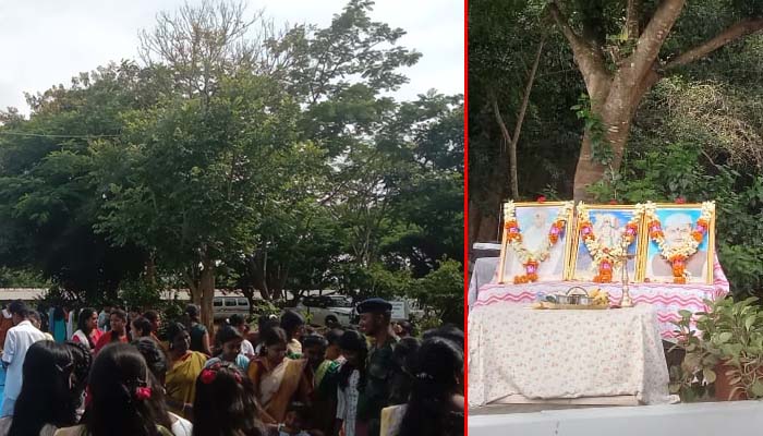 ಸ್ವಾತಂತ್ರ್ಯೋತ್ಸವದಲ್ಲಿ ಅಂಬೇಡ್ಕರ್ ಫೋಟೋ ಬಳಸಲು ನಿರಾಕರಣೆ saraguru