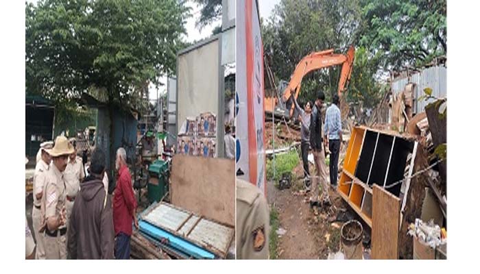 ಜೆಸಿಬಿ ಘರ್ಜನೆ: 30 ಕೋಟಿ ರೂಪಾಯಿ ಮೌಲ್ಯದ ಬಿಡಿಎ ಆಸ್ತಿ ವಶ bu othuvaree