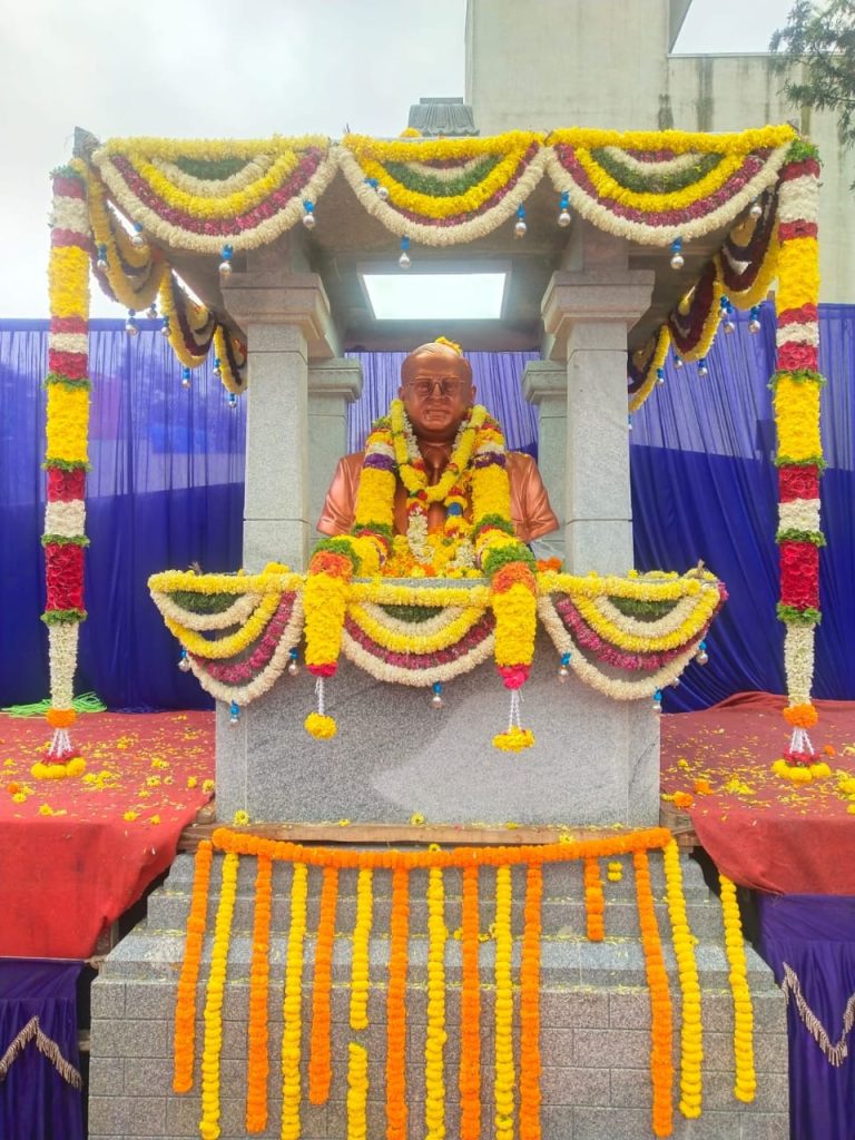 ಅಂಬೇಡ್ಕರ್ ಅವರ ಪುತ್ತಳಿ ಉದ್ಘಾಟನೆ ಸಮಾರಂಭ : ಮೂಲ ನಿವಾಸಿ ಅಂಬೇಡ್ಕರ್ ಸಂಘ AMBDKAR