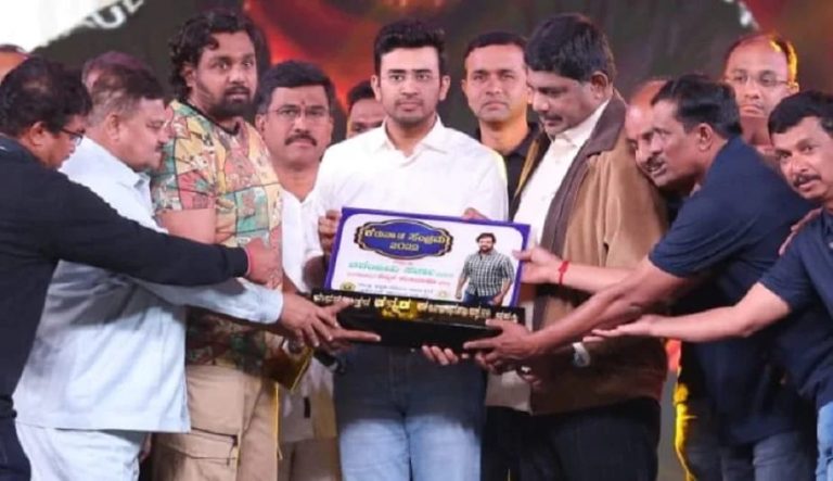 ಚಿರು ಸರ್ಜಾಗೆ ‘ಕನ್ನಡ ಕಲಾಭೂಷಣ’ ಪ್ರಶಸ್ತಿ chiru sarja