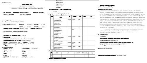 ನಕಲಿ ದಾಖಲೆ ಸೃಷ್ಠಿಸಿ ಅಕ್ರಮವಾಗಿ ಜಮೀನು ಖಾತೆ ಆರೋಪ nakali dakale