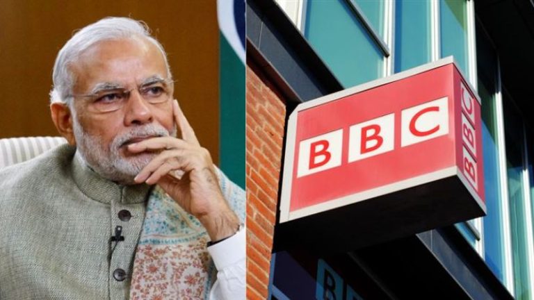 BBC ಸಾಕ್ಷ್ಯಚಿತ್ರದ ವಿರುದ್ಧ ಬ್ರಿಟನ್ ನಲ್ಲಿ ಭಾರತೀಯ ವಲಸಿಗರ ಪ್ರತಿಭಟನೆ b b c sakshchitra