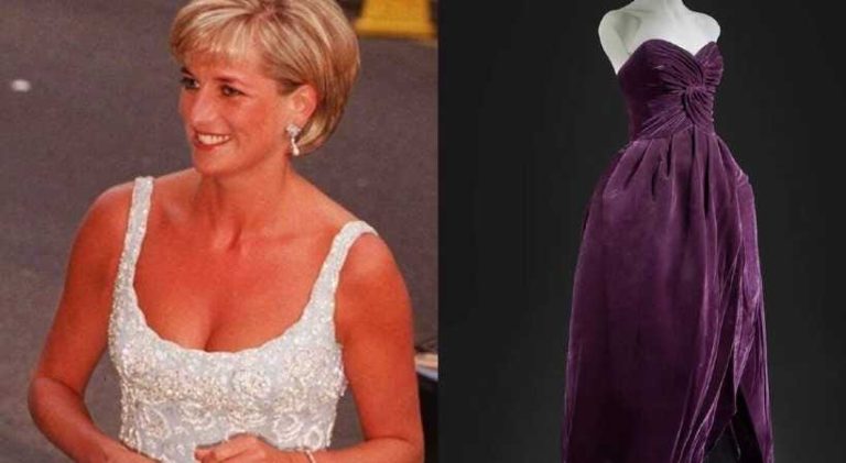 ಡಯಾನಾ ಅವರ ಪ್ರಸಿದ್ಧ ನೇರಳೆ ಗೌನ್ ಹರಾಜ್ gown