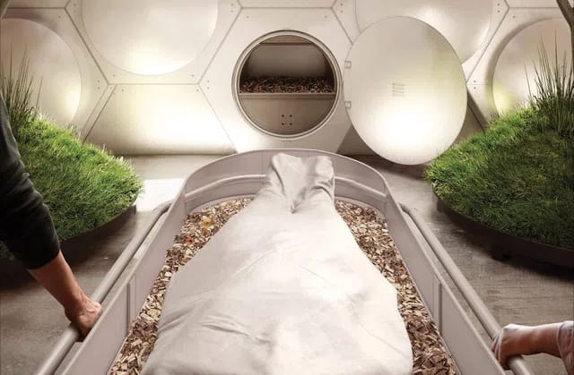 ಸತ್ತ ಮಾನವ ದೇಹಗಳನ್ನು ಕಾಂಪೋಸ್ಟ್ ಮಾಡುವ ವಿಧಾನ kampost