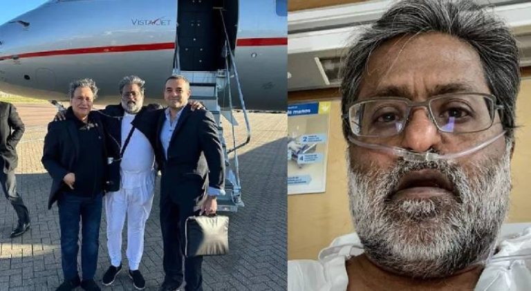 ಐಪಿಎಲ್ ಮಾಜಿ ಅಧ್ಯಕ್ಷ ಲಲಿತ್ ಮೋದಿ ಆಸ್ಪತ್ರೆಗೆ ದಾಖಲು lallith modhi