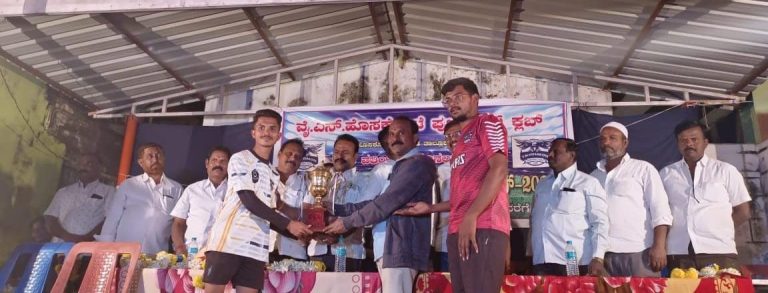 ಫುಟ್ಬಾಲ್ ದೇಹಕ್ಕೆ ಉತ್ತಮ ಕಸರತ್ತು ನೀಡುವ ಪಂದ್ಯಾಟ: ಹೆಚ್.ವಿ. ವೆಂಕಟೇಶ್ putball