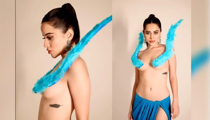 ರೆಕ್ಕೆಗಳನ್ನು ಕಟ್ಟಿಕೊಂಡು ಫೋಟೋ ಶೇರ್ ಮಾಡಿದ ಉರ್ಫಿ ಜಾವೇದ್ urfi javed