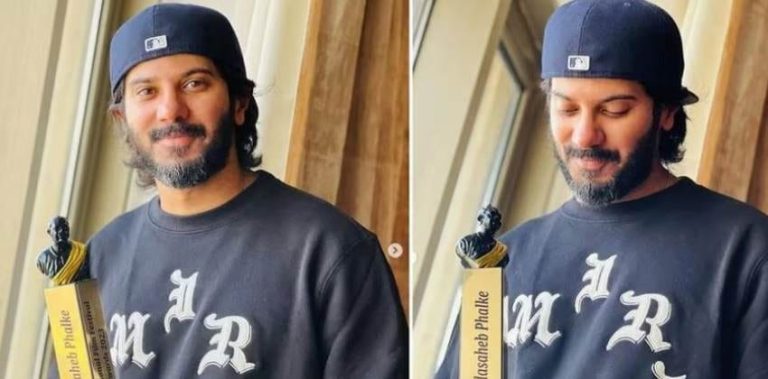 ದಾದಾ ಸಾಹೇಬ್ ಫಾಲ್ಕೆ ಅಂತರರಾಷ್ಟ್ರೀಯ ಚಲನಚಿತ್ರ ಪ್ರಶಸ್ತಿಯನ್ನು ಗೆದ್ದ ದುಲ್ಕರ್ ಸಲ್ಮಾನ್ dulkar salman