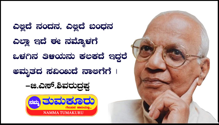 ರಾಷ್ಟ್ರಕವಿ ಜಿ.ಎಸ್.ಶಿವರುದ್ರಪ್ಪ ಅವರ ಈ ವಿಚಾರಗಳ ಬಗ್ಗೆ ನೀವು ತಿಳಿಯಲೇ ಬೇಕು! g s shivarudrappa