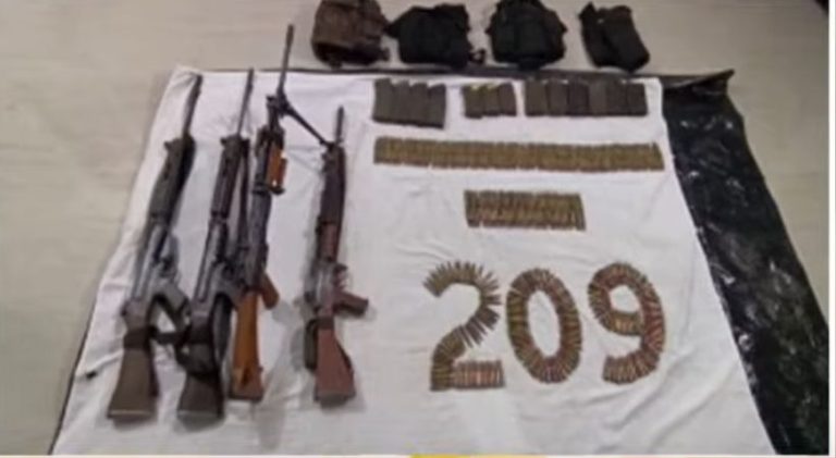 ಜಾರ್ಖಂಡ್ ನಲ್ಲಿ ಶಸ್ತ್ರಾಸ್ತ್ರಗಳು ಮತ್ತು ಸ್ಫೋಟಕಗಳು ವಶ jarkand