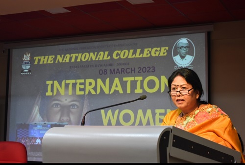 ಸಮಾಜದ ಎಲ್ಲಾ ಸ್ತರಗಳಲ್ಲಿಯೂ ಮಹಿಳೆಯ ಕೊಡುಗೆ ಅಪಾರ ಮತ್ತು ಅವಿಸ್ಮರಣೀಯ:ಡಾ. ಎಸ್.ಶೈಲಜಾ D S Shilaja