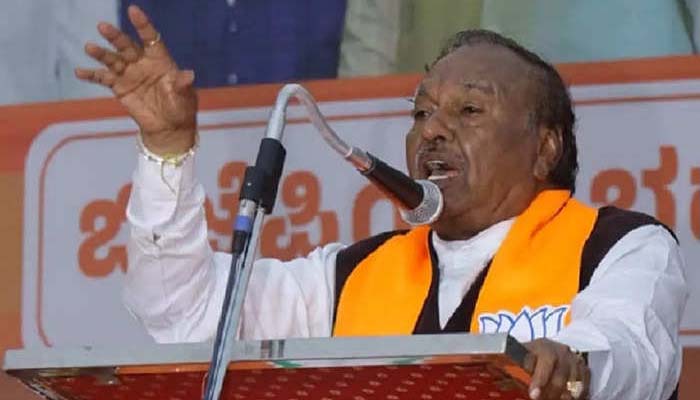 ಸಿಡಿದೆದ್ದ ಈಶ್ವರಪ್ಪ: ಬಂಡಾಯ ಶಮನಕ್ಕೆ ಬಂದ ವರಿಷ್ಠರು ಬರಿಗೈಯಲ್ಲೇ ವಾಪಸ್! k s eshwarappa