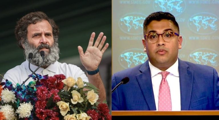 ರಾಹುಲ್ ಗಾಂಧಿ ಸಂಸದರ ಅನರ್ಹತೆಗೆ ಅಮೆರಿಕ ಪ್ರತಿಕ್ರಿಯೆ rahul gandi