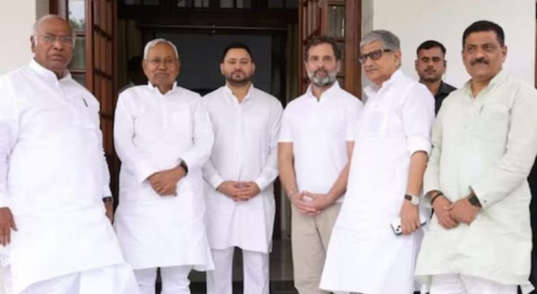 ಬಿಜೆಪಿ ವಿರುದ್ಧ ಎಲ್ಲಾ ಕ್ಷೇತ್ರಗಳಲ್ಲಿ ಏಕ ಅಭ್ಯರ್ಥಿ ಸೂತ್ರದೊಂದಿಗೆ ಪ್ರತಿಪಕ್ಷಗಳ ಒಗ್ಗಟ್ಟು:ನಿತೀಶ್ ಕುಮಾರ್ bjp