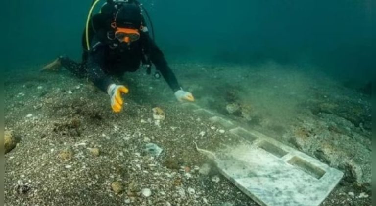 ಪುರಾತನ ದೇವಾಲಯದ ಅವಶೇಷಗಳು ನೀರಿನ ಅಡಿಯಲ್ಲಿ ಪತ್ತೆ devalaya avashesha