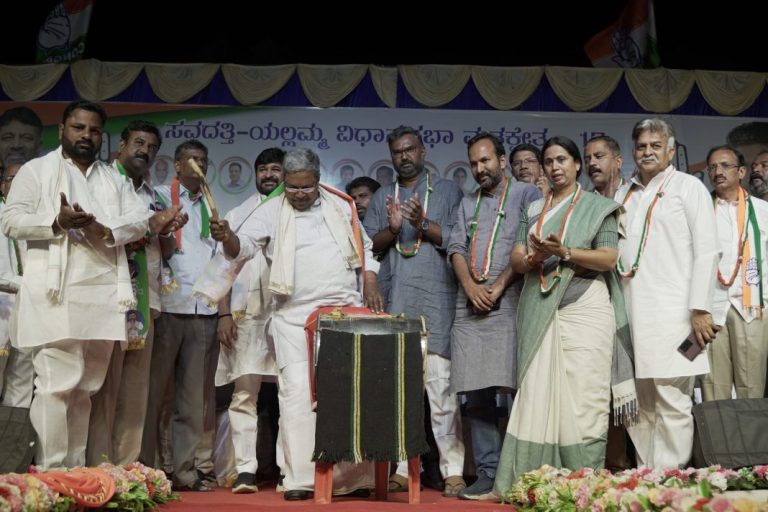 ದೇಶದ ಭದ್ರತೆ, ಸಮಗ್ರತೆಗಾಗಿ ಕಾಂಗ್ರೆಸ್ ಅಭ್ಯರ್ಥಿಗಳಿಗೆ ಮತ ನೀಡಿ : ಲಕ್ಷ್ಮೀ ಹೆಬ್ಬಾಳಕರ್ laxmi hebalkar