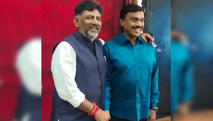 ಜನಾರ್ದನ ರೆಡ್ಡಿಗೆ ಶುಭ ಕೋರಿದ ಡಿಕೆಶಿ d.k shivakumar