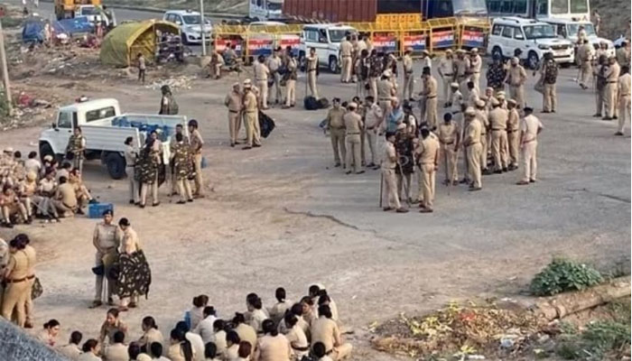 ಕುಸ್ತಿಪಟುಗಳ ಮಹಿಳಾ ಮಹಾ ಪಂಚಾಯತ್: ಬಿಗಿ ಭದ್ರತೆಯಲ್ಲಿ ದೆಹಲಿ dehali