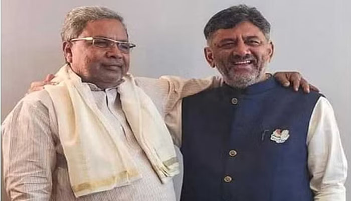 ಕರ್ನಾಟಕದ ಸಿಎಂ ಆಗಿ ಎರಡನೇ ಬಾರಿಗೆ ಸಿದ್ದರಾಮಯ್ಯ ಆಯ್ಕೆ: ಡಿ.ಕೆ.ಶಿವಕುಮಾರ್ ಉಪಮುಖ್ಯಮಂತ್ರಿ dk shivakumar siddaramaiha