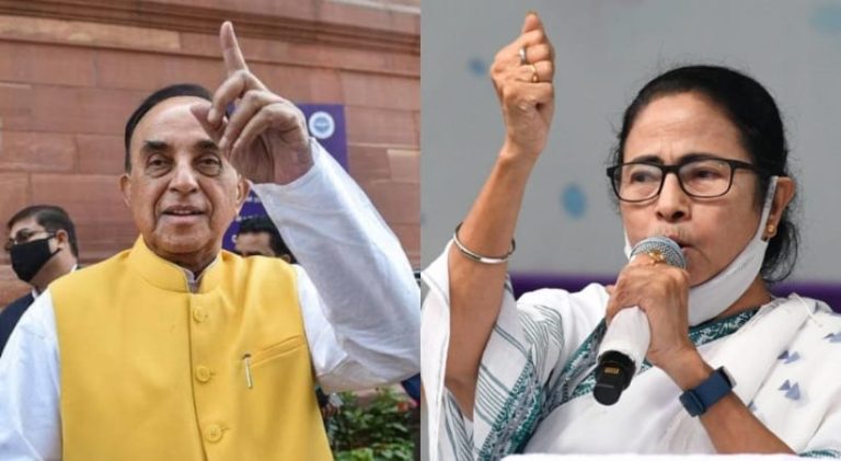 ಮಮತಾ ಧೈರ್ಯಶಾಲಿ, ಪ್ರಧಾನಿಯಾಗಬೇಕು: ಬಿಜೆಪಿ ನಾಯಕ ಸುಬ್ರಮಣಿಯನ್ ಸ್ವಾಮಿ mamatha