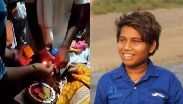 ಹುಟ್ಟುಹಬ್ಬದ ದಿನ ಹೃದಯಾಘಾತದಿಂದ 16 ವರ್ಷದ ಬಾಲಕ ಸಾವು:ಮೃತದೇಹದೊಂದಿಗೆ ಕೇಕ್ ಕತ್ತರಿಸಿದ ಕುಟುಂಬಸ್ಥರು thelamgana