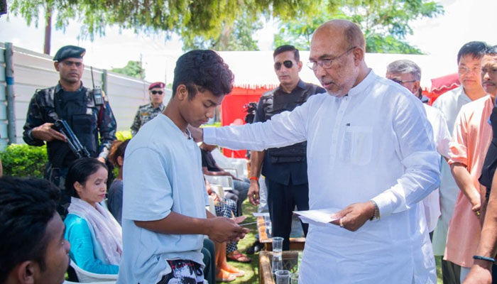 “ಮಣಿಪುರ ಮುಖ್ಯಮಂತ್ರಿ ಬಿರೇನ್ ಸಿಂಗ್ ರಾಜೀನಾಮೆ ನೀಡುವುದಿಲ್ಲ” manipura c.m