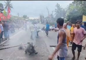 ಪಶ್ಚಿಮ ಬಂಗಾಳದಲ್ಲಿ ಪಂಚಾಯತ್ ಚುನಾವಣೆ ವೇಳೆ ವ್ಯಾಪಕ ಹಿಂಸಾಚಾರ bangal