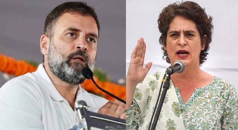 ಅಮೇಥಿಯಿಂದ ಲೋಕಸಭೆ ಚುನಾವಣೆಗೆ ರಾಹುಲ್ ಗಾಂಧಿ ಸ್ಪರ್ಧೆ: ಯುಪಿ ಕಾಂಗ್ರೆಸ್ ಅಧ್ಯಕ್ಷ rahul gandhi & priyanka gandhi