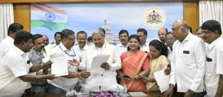 ಪತ್ರಕರ್ತರ ಅಹವಾಲು ಆಲಿಸಿದ ಸಿಎಂ ಸಿದ್ದರಾಮಯ್ಯ siddharamayya