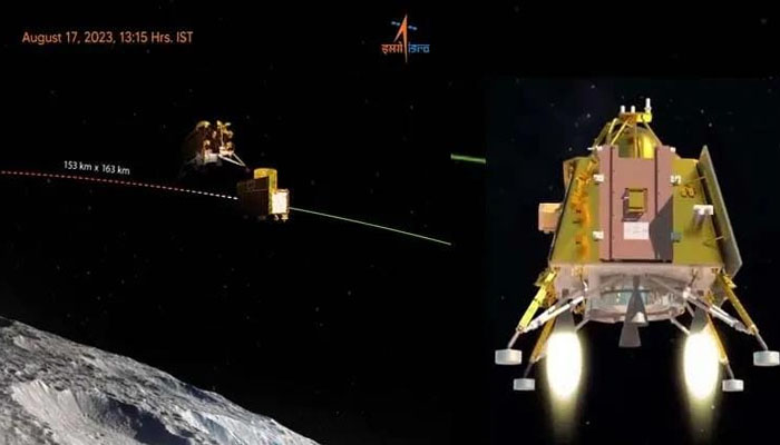 ಪ್ರೊಪಲ್ಷನ್ ಮಾಡ್ಯೂಲ್ ನಿಂದ ಯಶಸ್ವಿಯಾಗಿ ಬೇರ್ಪಟ್ಟ ವಿಕ್ರಮ್ ಲ್ಯಾಂಡರ್ vikram lander 2