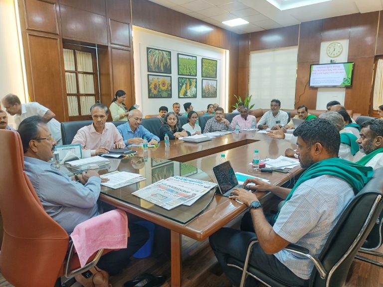ಸುಸ್ಥಿರ ಕೃಷಿ ಅಭಿವೃದ್ಧಿ: ರೈತ ಸಂಘಟನೆಗಳ ಅಭಿಪ್ರಾಯ ಆಲಿಸಿದ ಕೃಷಿ ಸಚಿವರು bengaluru