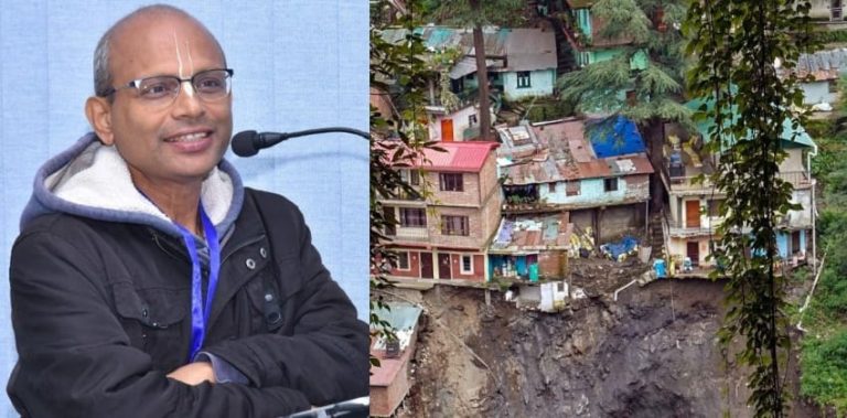 ಮಾಂಸಾಹಾರ ಸೇವನೆಯೇ ಹಿಮಾಚಲ ಪ್ರವಾಹ ಮತ್ತು ಭೂಕುಸಿತಕ್ಕೆ ಕಾರಣ: ಐಐಟಿ ನಿರ್ದೇಶಕ ಲಕ್ಷ್ಮೀಧರ್ ಬೆಹ್ರಾ himachala pradesh