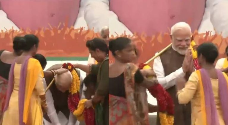 ಬಿಜೆಪಿಗೆ ಏಕಾಂಗಿಯಾಗಿ ಆಡಳಿತ ನಡೆಸಲು ಮತ್ತೊಮ್ಮೆ ಬಹುಮತ ನೀಡಬೇಕು: ಪ್ರಧಾನಿ ನರೇಂದ್ರ ಮೋದಿ narendra podhi