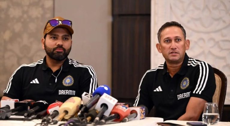 ‘ಇಂತಹ ಪ್ರಶ್ನೆಗಳನ್ನು ನನ್ನಲ್ಲಿ ಕೇಳಬೇಡಿ’: ಪತ್ರಕರ್ತನ ಮೇಲೆ ರೋಹಿತ್ ಶರ್ಮಾ ಕೋಪ rohith sharma