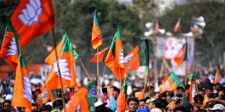 ತೆಲಂಗಾಣದ ಬಿಆರ್ ಎಸ್ ಸರ್ಕಾರದ ವಿರುದ್ಧ ದೆಹಲಿ ಬಿಜೆಪಿಯಿಂದ ತೀವ್ರ ಪ್ರತಿಭಟನೆ protest