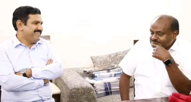 ಇವತ್ತು ರಾಜ್ಯದ ಅಭಿವೃದ್ಧಿ ಉದ್ದೇಶದಿಂದ ಭೇಟಿಯಾಗಿದ್ದೇವೆ: ಹೆಚ್.ಡಿ. ಕುಮಾರಸ್ವಾಮಿ kumaraswami