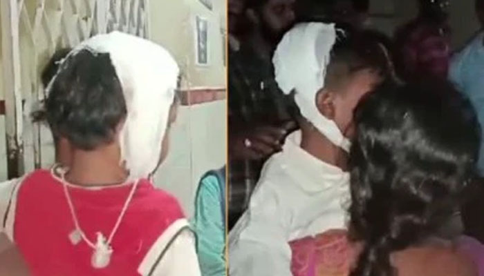 ಅಂಗನವಾಡಿ ಮೇಲ್ಛಾವಣಿ ಕುಸಿತ: ಇಬ್ಬರು ಮಕ್ಕಳಿಗೆ ಗಾಯ mysore