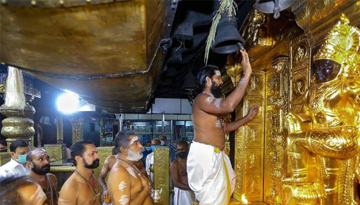 ಶಬರಿಮಲೆ ಅಯ್ಯಪ್ಪ ಸ್ವಾಮಿ ದೇವಸ್ಥಾನದ ಬಾಗಿಲು ಓಪನ್ shabarimale