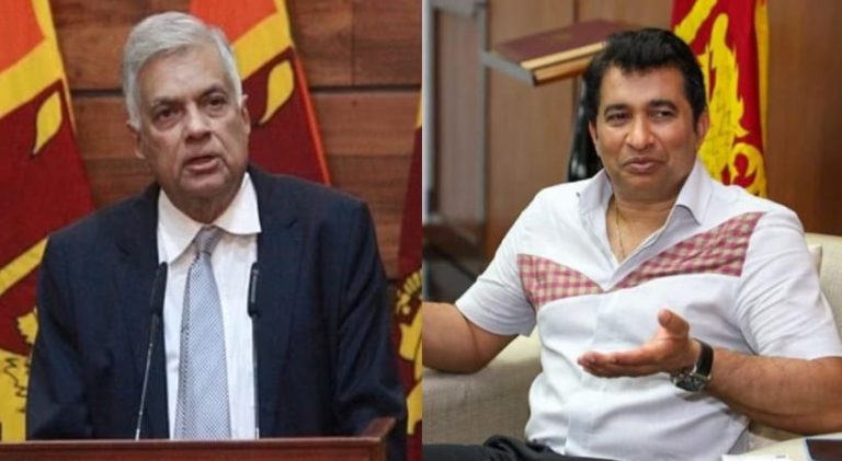 ಶ್ರೀಲಂಕಾದ ಕ್ರೀಡಾ ಸಚಿವ ರೋಷನ್ ರಣಸಿಂಘೆ ಅವರನ್ನು ವಜಾಗೊಳಿಸಿದ ಅಧ್ಯಕ್ಷ ರನಿಲ್ ವಿಕ್ರಮಸಿಂಘೆ shreelanka