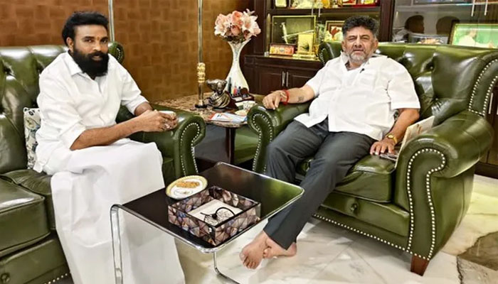 ಮಗಳ ಮದುವೆಗೆ ಡಿಸಿಎಂಗೆ ಶ್ರೀರಾಮುಲು ಆಹ್ವಾನ shreeramulu & dk shivakumar